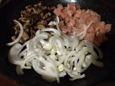 Risotto su grybais ir sūriu Žingsnis 1