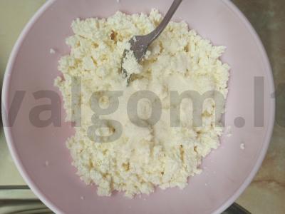 Sūrio pyragaičiai su rauginta plutele Žingsnis 2