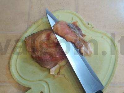 Švelniai sūdyti sumuštiniai su rausvąja lašiša Žingsnis 2
