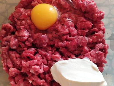 Picos skonio jautienos paplotėliai. Žingsnis 2
