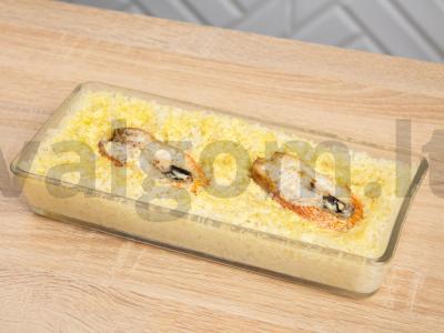 Ešerių kepsniai su ryžiais orkaitėje Žingsnis 3