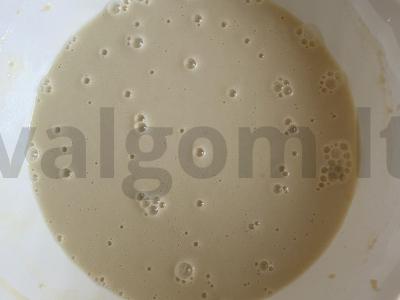 Ploni blyneliai ant pieno Žingsnis 4