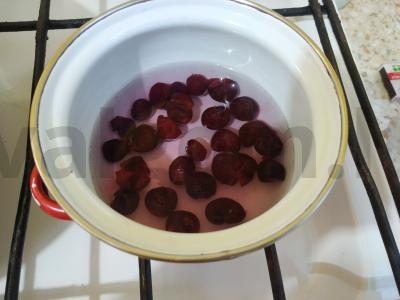 Morkų sūrio pyragėliai su vyšnių konfit Žingsnis 4
