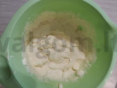 Kalėdinis varškės sūris stollen Žingsnis 2