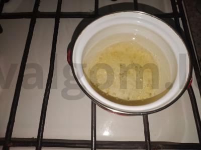Desertas "Oro debesis" su mandarinų griežinėliais Žingsnis 3