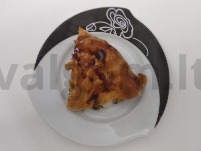 Skanus galette su brokoliais, grybais ir mocarela pagrindine nuotrauka