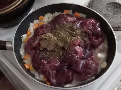 Kepenų paštetas su bazilikais Žingsnis 3