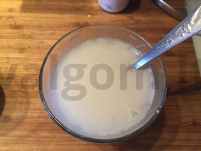 Šaldytų uogų grietinė Žingsnis 2