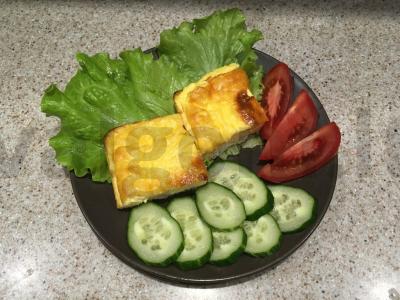 Omletas kaip vaikų darželyje pagrindine nuotrauka