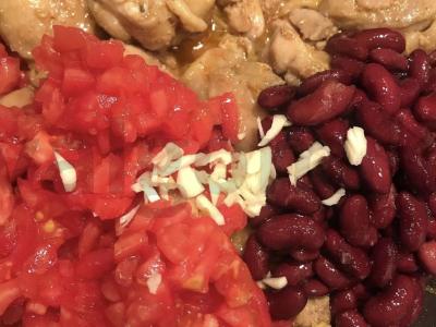 Vištienos ir pupelių troškinys Žingsnis 4