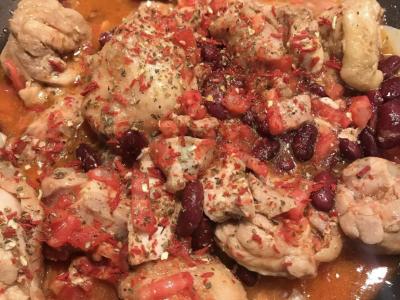 Vištienos ir pupelių troškinys Žingsnis 5