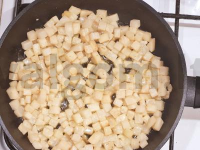 Salierų šaknų garnyras Žingsnis 4