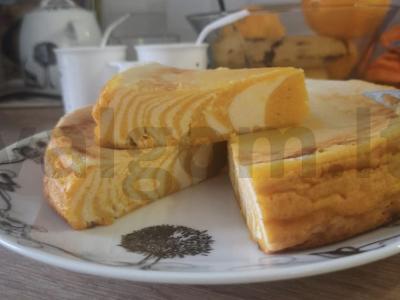 Varškės ir moliūgų apkepas pagrindine nuotrauka