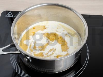 Kreminė tyrės sriuba su avinžirniais ir kariu Žingsnis 4