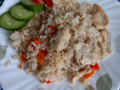 Kūdikių plovas multicooker keptuvėje pagrindine nuotrauka