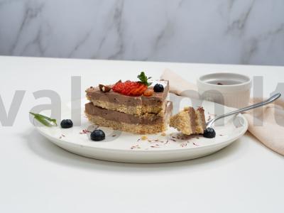 "Nutella" sūrio pyragas. pagrindine nuotrauka