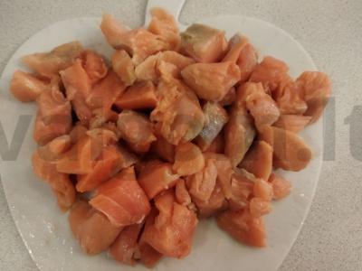 Švelnios grybų salotos Žingsnis 3