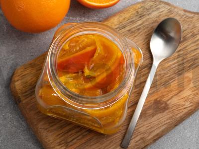 Mandarinų uogienė multicooker įrenginyje Žingsnis 4
