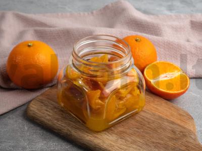 Mandarinų uogienė multicooker įrenginyje pagrindine nuotrauka