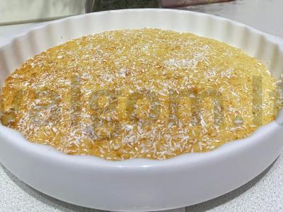 Pyragas, primenantis "Rafaello" saldainius. pagrindine nuotrauka