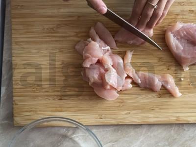 Gausus šavarma dviems Žingsnis 1