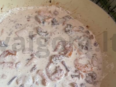 Makaronai su jūros gėrybėmis Žingsnis 4