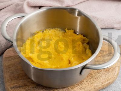 Mandarinų ir žiedinių kopūstų uogienė Žingsnis 2