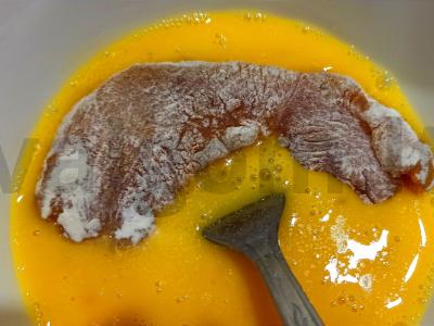 Traškučių juostelės su džiūvėsėliais. Žingsnis 4