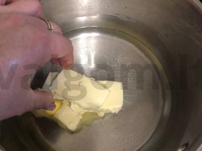 Profiterolės pagal specialų Ksyukha receptą. Žingsnis 1