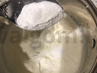 Profiterolės pagal specialų Ksyukha receptą. Žingsnis 8