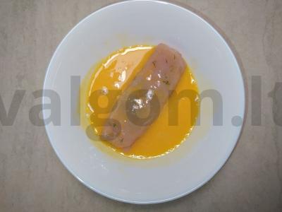 Vištienos krūtinėlė su sūriu Žingsnis 2
