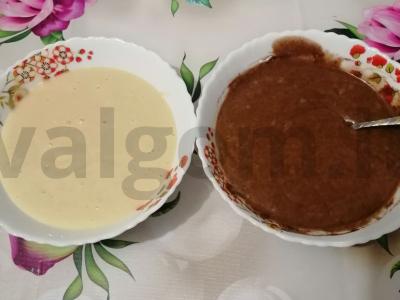 Ugnikalnio pyragas Žingsnis 3