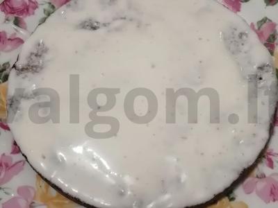 Ugnikalnio pyragas Žingsnis 5