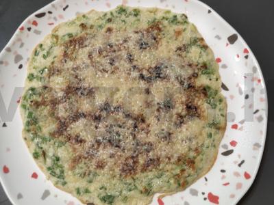 Baklažanai su žaliaisiais svogūnais ir parmezanu pagrindine nuotrauka