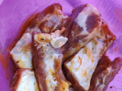 Kiaulienos šonkauliukai "30 minučių" marinate Žingsnis 1
