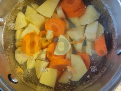 Moliūgų tyrės sriuba Žingsnis 1