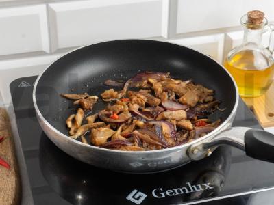Soba su marinuotomis mėtomis ir austrių grybais Žingsnis 3