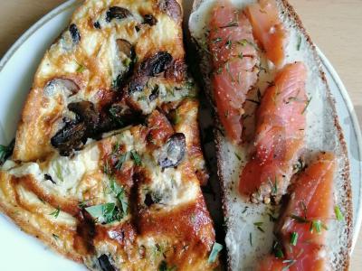 Čempiono pusryčiai pagrindine nuotrauka