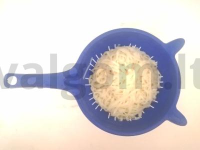 Paprastas vermišelių receptas Žingsnis 2