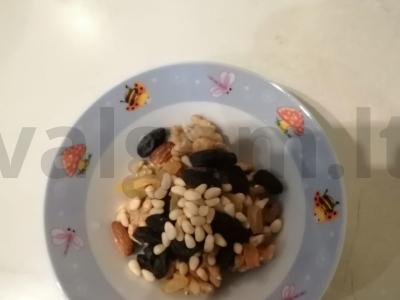 Baltymų kokteilis Žingsnis 1