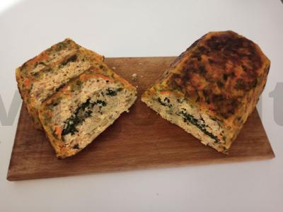Kepta lašišos filė terina su parmezanu pagrindine nuotrauka