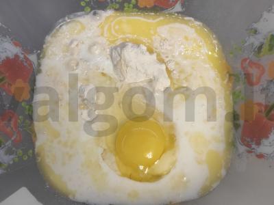 Šokoladiniai Vienos vafliai su kokoso drožlėmis Žingsnis 3