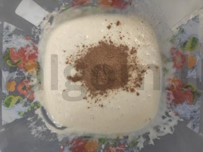 Šokoladiniai Vienos vafliai su kokoso drožlėmis Žingsnis 6