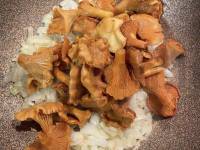Risotto su voveraitėmis Žingsnis 3