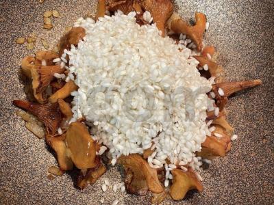 Risotto su voveraitėmis Žingsnis 4