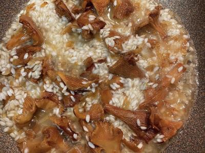 Risotto su voveraitėmis Žingsnis 5