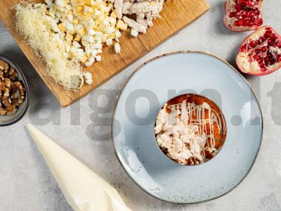 Klasikinės vištienos salotos Žingsnis 2