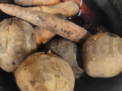 Klasikinė vinaigretė Žingsnis 1