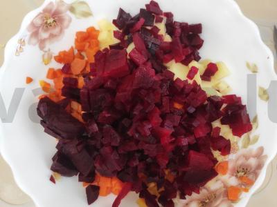 Klasikinė vinaigretė Žingsnis 3