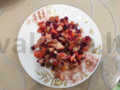Klasikinė vinaigretė Žingsnis 6